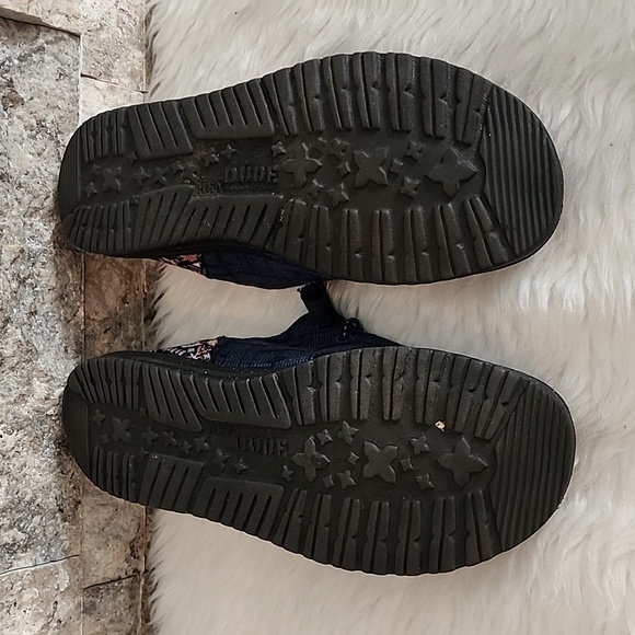 Hey Dude Wendy Funk  Blue Shoes - Picture 6 of 8